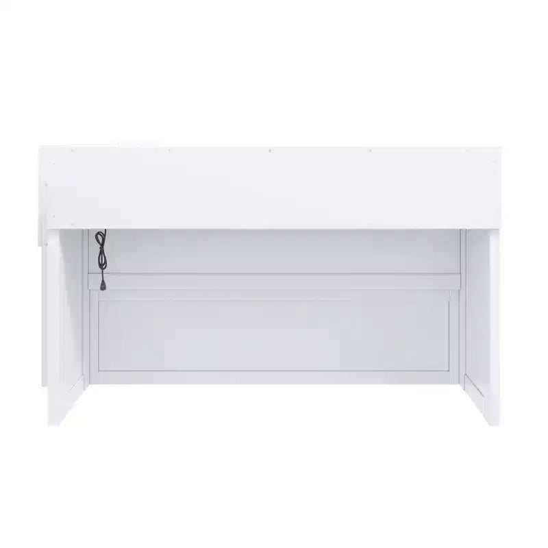 Full Size Daybed Frame with Storage Cabinets and Shoe Rack