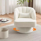 Fauteuil pivotant à 360° avec rembourrage moelleux