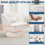 Fauteuil pivotant à 360° avec rembourrage moelleux