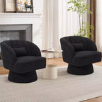 Fauteuil pivotant à 360° avec rembourrage moelleux