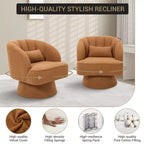 Fauteuil pivotant à 360° avec rembourrage moelleux