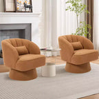 Fauteuil pivotant à 360° avec rembourrage moelleux