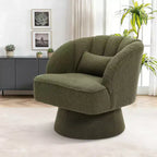 Fauteuil pivotant à 360° avec rembourrage moelleux