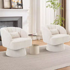 Fauteuil pivotant à 360° avec rembourrage moelleux