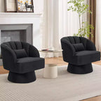 Fauteuil pivotant à 360° avec rembourrage moelleux
