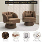 Fauteuil pivotant à 360° avec rembourrage moelleux