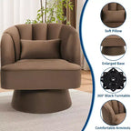 Fauteuil pivotant à 360° avec rembourrage moelleux