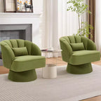 Fauteuil pivotant à 360° avec rembourrage moelleux