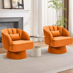 Fauteuil pivotant à 360° avec rembourrage moelleux