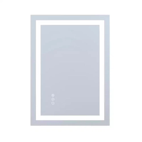 20x28 Inch LED Bathroom Mirror with Dimmable Touch Control, Anti-Fog ETL Listed Wall Vanity Mirror