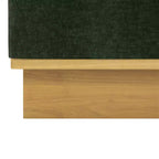Fauteuil d'appoint moderne et minimaliste avec structure en bois massif – Siège de salon ergonomique avec coussins moelleux
