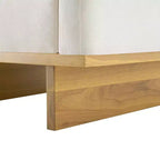 Fauteuil d'appoint moderne et minimaliste avec structure en bois massif – Siège de salon ergonomique avec coussins moelleux