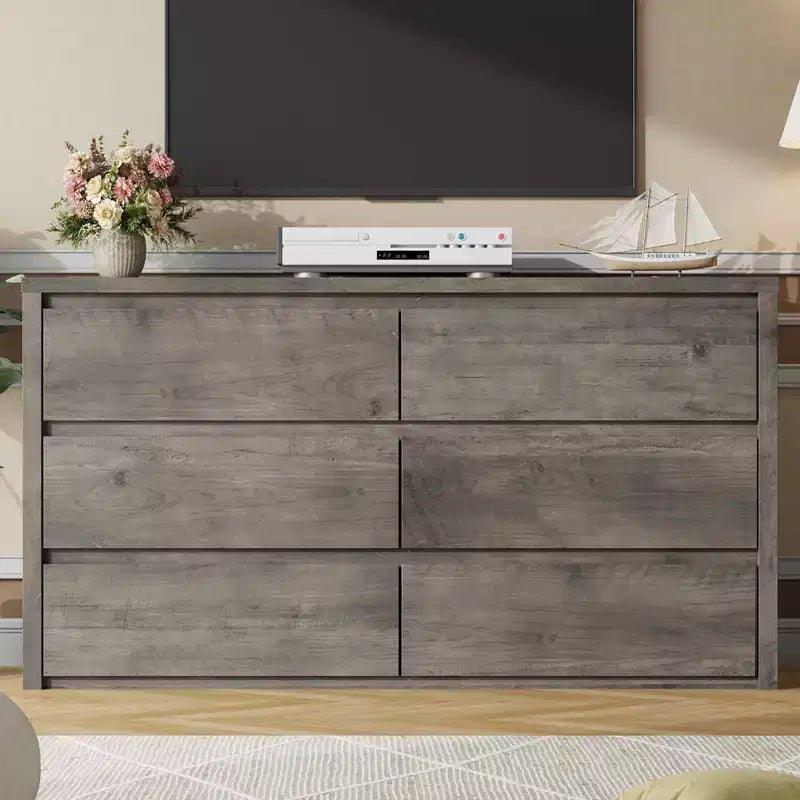 7-Drawer Wooden Dresser
