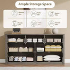 Commode en bois à 7 tiroirs