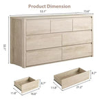 Commode en bois à 7 tiroirs