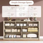 Commode en bois à 7 tiroirs
