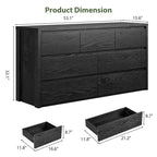 Commode en bois à 7 tiroirs
