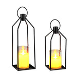 Ensemble de lanternes à bougies LED sans flamme avec télécommande