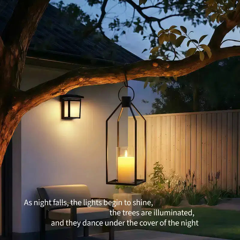 Flameless LED Candle Lantern Set with Remote Control