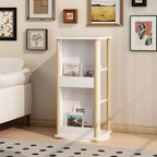 Étagère à livres rotative à 3 niveaux pour enfants avec tableau noir et rangement de jouets