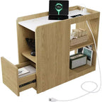 Bedside table, multi-functional bedside table, suitable for Home