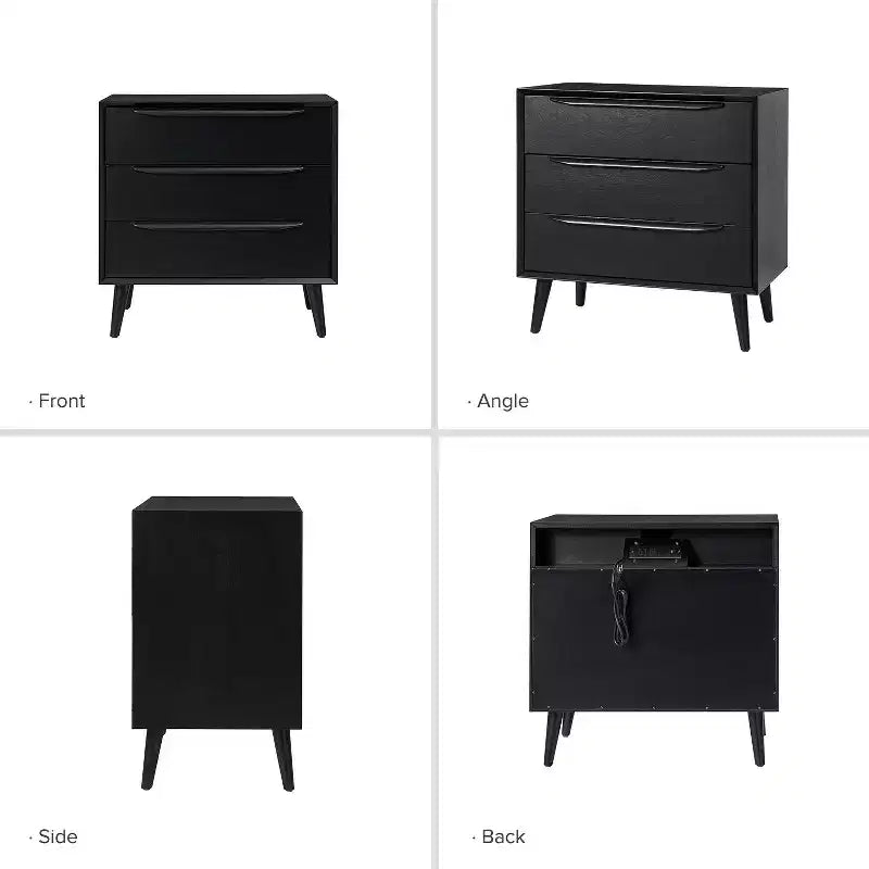 3-Drawer Accent Chest