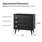 Commode d'appoint à 3 tiroirs