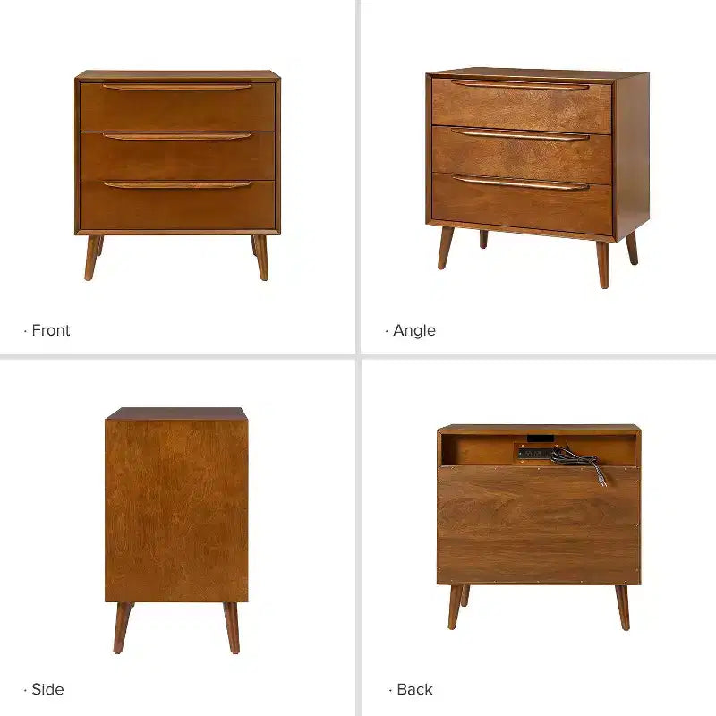 3-Drawer Accent Chest
