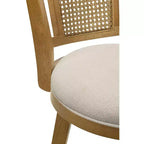 Tabouret de bar rembourré à hauteur réglable