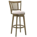 Tabouret de bar rembourré à hauteur réglable