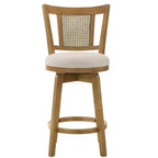Tabouret de bar rembourré à hauteur réglable