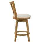 Tabouret de bar rembourré à hauteur réglable