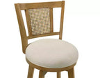 Tabouret de bar rembourré à hauteur réglable